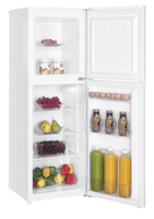 ثلاجة هام بابين أبيض 6 فدم