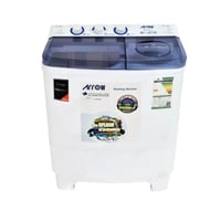 غسالة حوضين 6 كيلو ارو – أبيض