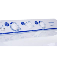 غسالة هيتاشي 7 كيلو حوضين, ابيض