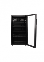 ثلاجة فريجو صغيرة ميني بار، 3.2 قدم، باب زجاج، أسو...