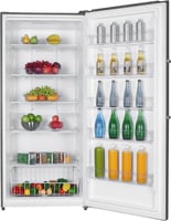 فريزر عمودي ارو 21.2 قدم 603 لتر - فضي