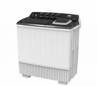 غساله هام حوضين 18 كيلو أبيض HWM18000-23X