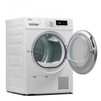 نشافة ميديا 8 كيلو، تعبئة امامية، تعمل بالتكثيف، ا...