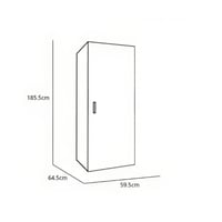 فريزر عامودي سوبر جنرال 9 قدم نوفروست ديجيتال