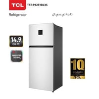 ثلاجة - تي سي ال - 14.9 قدم - TRT-P425YB1XS