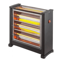 دفاية كولين مستطيلة - 4 شمعة