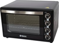 فرن تكنو بيست كهربائي 60 لتر مع باب زجاجي مزدوج