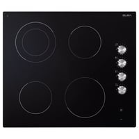 سطح زجاج سيراميك اسود بلت ان 60 سم مفتاح