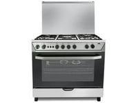 فرن هام 5 عيون غاز 60*90 استيل أمان كامل HM90GF-20