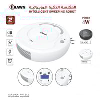 المكنسة الذكية الروبوتية ابيض - KRAWN