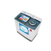 غساله هام حوضين 12 كيلو أبيض HWM12000-21N