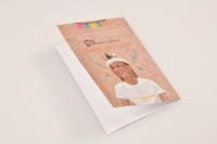 بطاقة تهنئة بيوم الميلاد بعبارة مقتبسه من مسلسل فر...