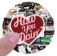 ملصقات فريندز 50 قطعة