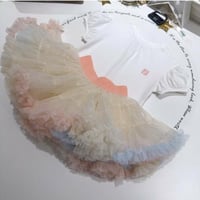 تيور حلاوة العيد ، مميز بتنورة كلوش مكونه من عدة ط...