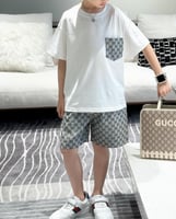 طقم ولادي أنيق من قطعتين