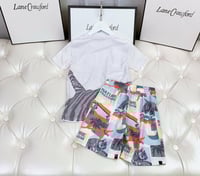 طقم ولادي جميل من قطعتين