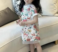 فستان بناتي بألوان جميله جدا