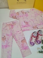 طقم بناتي من قطعتين