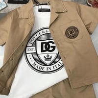 طقم صيفي ولادي من ثلاث قطع