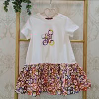 فستان بناتي بالوان جميلة جدا