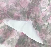 فستان تل أنيق جدا مع بروش