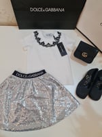 تيور فخم جدا بتفاصيل من الترتر الفضي