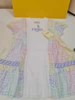 فستان بناتي مميز بألوان جميلة جدا