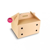 كرتون حمل ورقي بمسكة يد مقاس 35L*30W*20Hسنتى#2204