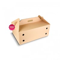 كرتون حمل ورقي بمسكة يد مقاس 50L*35W*20Hسنتى#2203