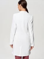 لابكوت طبي طويل نسائي | بياقة مدببة، مقاوم للغبار،...