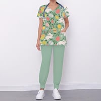 سكراب بلون أخضر فاتح مزين بالبيض المطلية الملونة،...