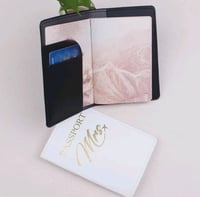 طقم محفظة جواز سفر