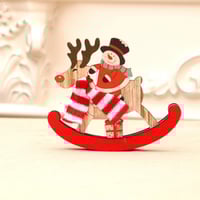 تحفة خشب بتصميم شتوي