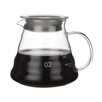 سيرفر زجاجي حراري لتقطير وتقديم القهوة – مقاس 02