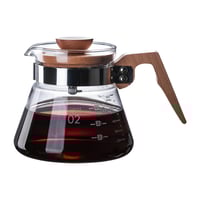 سيرفر تقطير القهوة الزجاجي الفاخر 600ml