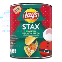 ليز ستاكس بنكهة بيتزا السالمون المدخن انتاج تايلند