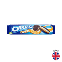 بسكويت أوريو تويست بنكهة الكراميل والفانيلا