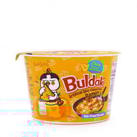 كوب معكرونه رامن بالدجاج والجبن