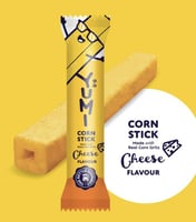 أعواد الذرة الخفيفة بنكهة الشيدر صالح للنباتيين