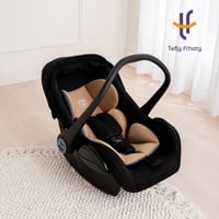 كرسي سيارة متنقل - أسود