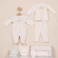 طقم استقبال مواليد 7 قطع