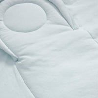 كيس نوم لاصق قطني - سماوي