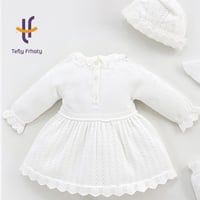 طقم فستان تركي 7 قطع - اوف وايت