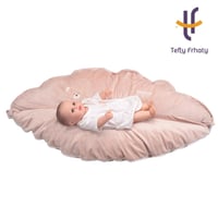 وسادة الرضاعة كومفورت كير - 3 في 1-لحمي