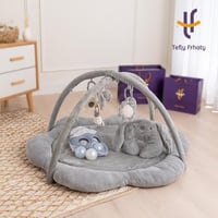 حصيرة لعب من مامي تاون -رمادي