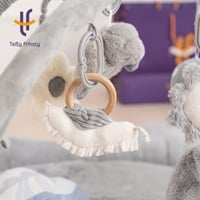 حصيرة لعب من مامي تاون -رمادي