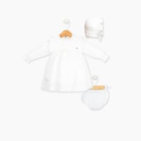 طقم فستان 3 قطع - اوف وايت