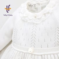 طقم فستان تركي 7 قطع - اوف وايت