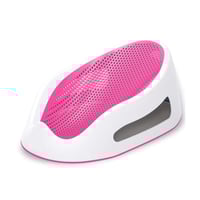 مقعد ناعم للاستحمام - وردي