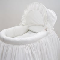 سرير فرنسي ملبس بالقطن